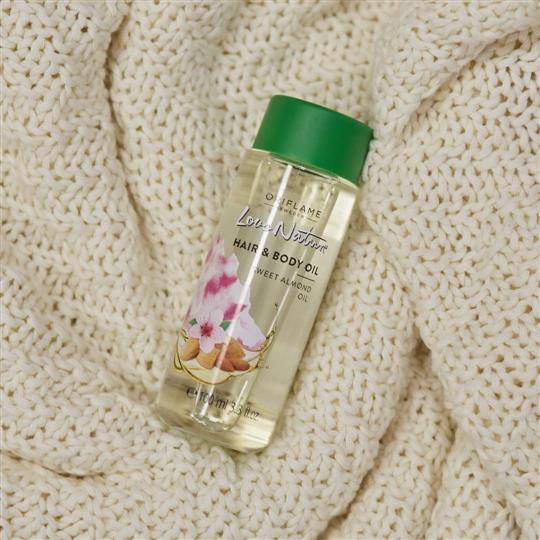 Love nature sweet almond oil