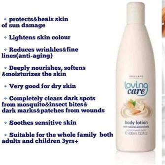 Loving care body lotion