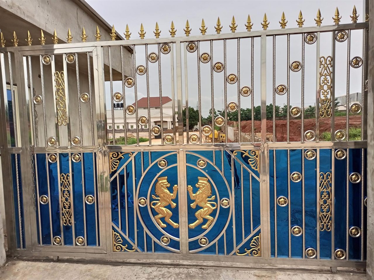 Strong Stainless Gates