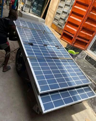 600watt Bifacial panels 144cells