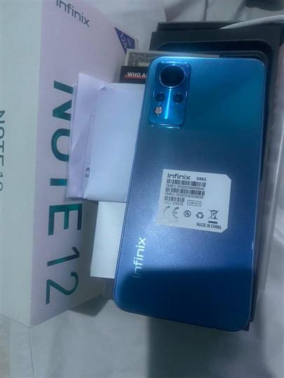 Infinix note 12 for sale (one week used)