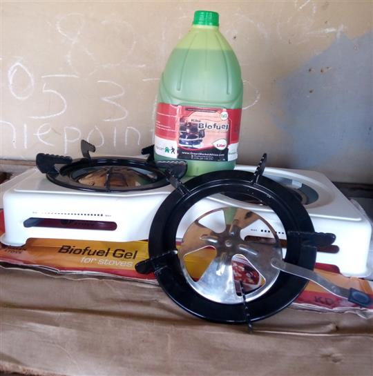 Kike Green stove and Biofuel gel