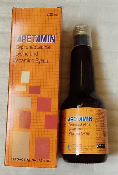 Apetamin Syrup for Weight Gain and Appet