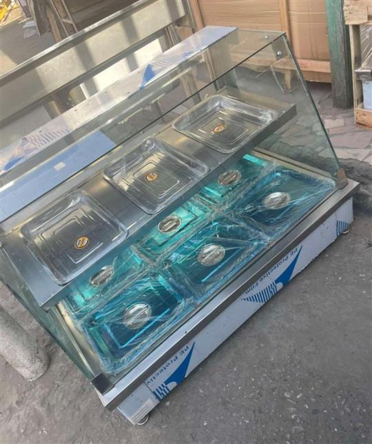 3 Plates Food Warmer Display