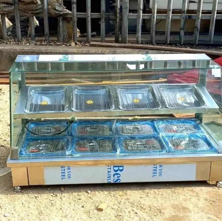 4 Plates Food Warmer Display