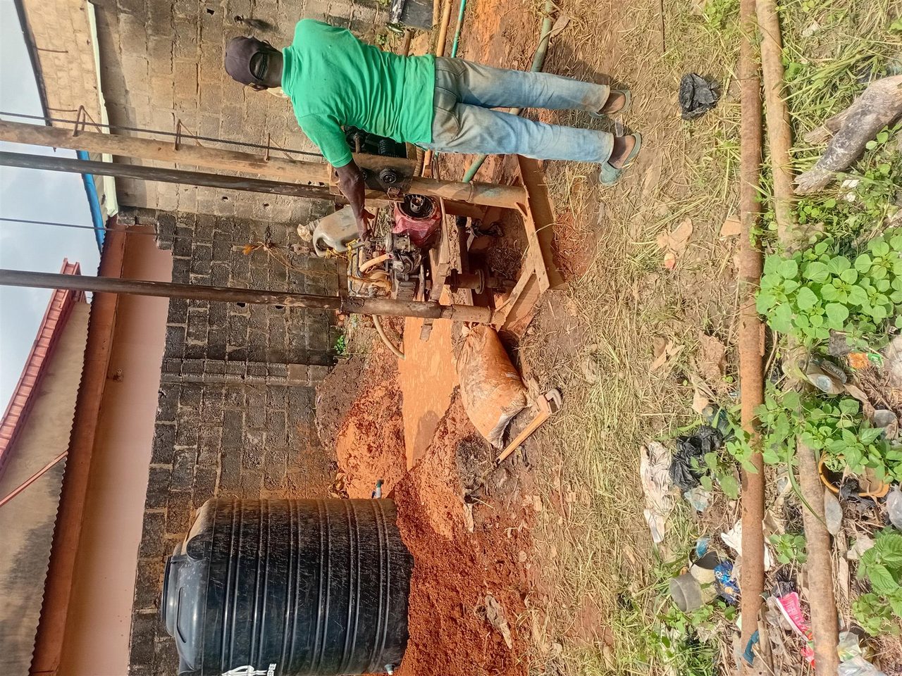 Borehole drilling
