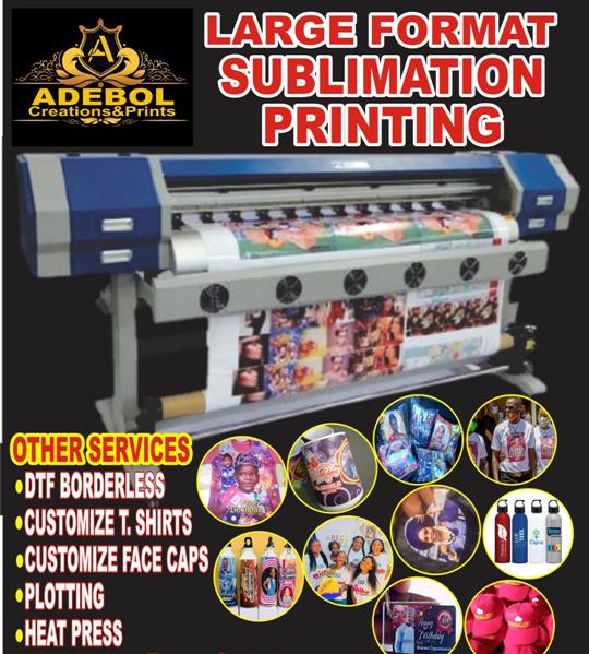 Large format sublimation printing