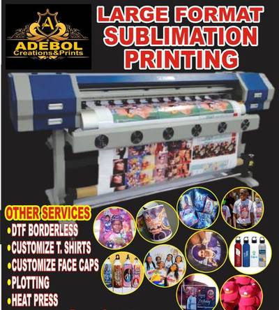 Large format sublimation printing