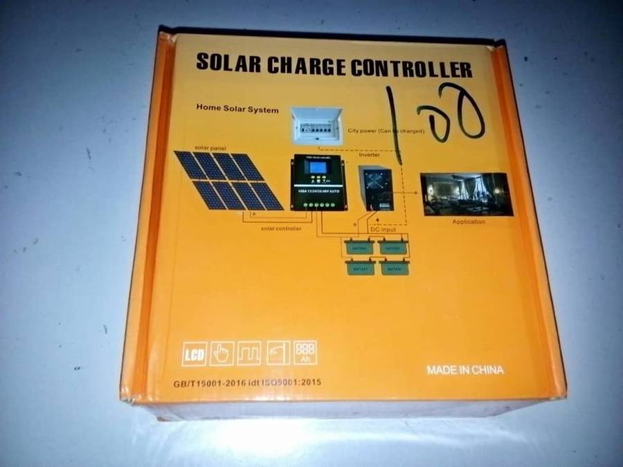 100A mppt solar charger controller