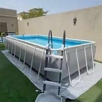 16ft x 8ft intex above ground pool