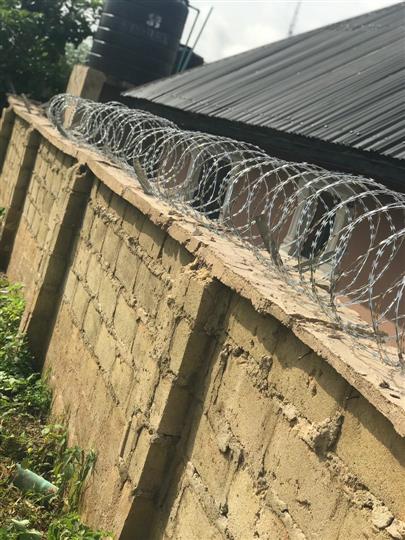Galvanized security wire