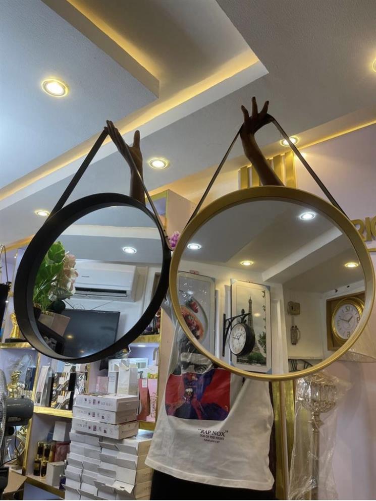 Round belt mirror