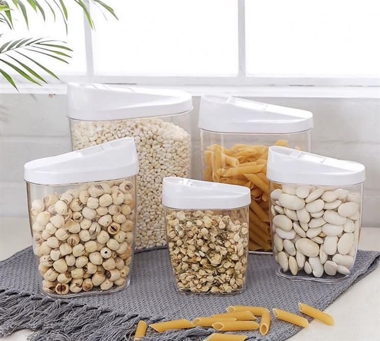 10pieces acrylic airtight container