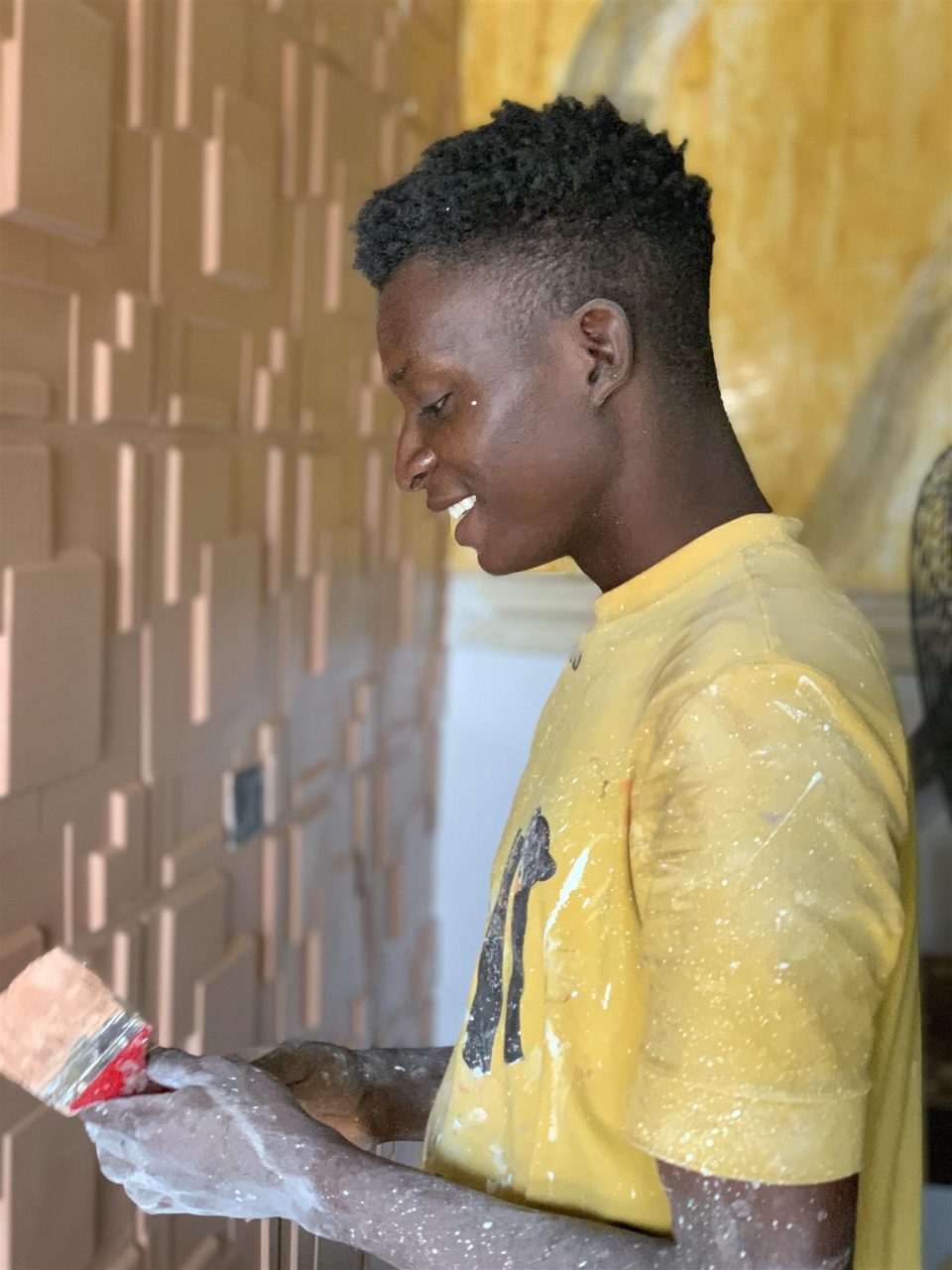 House painting, artwork and paint making