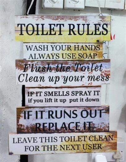 Toilet Rules