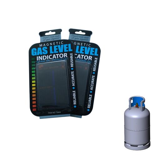 Magnetic gas indicator