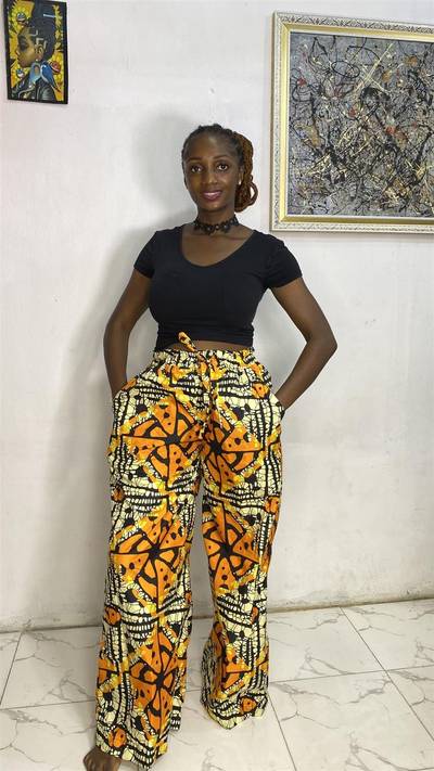 Ankara Jumbo pants