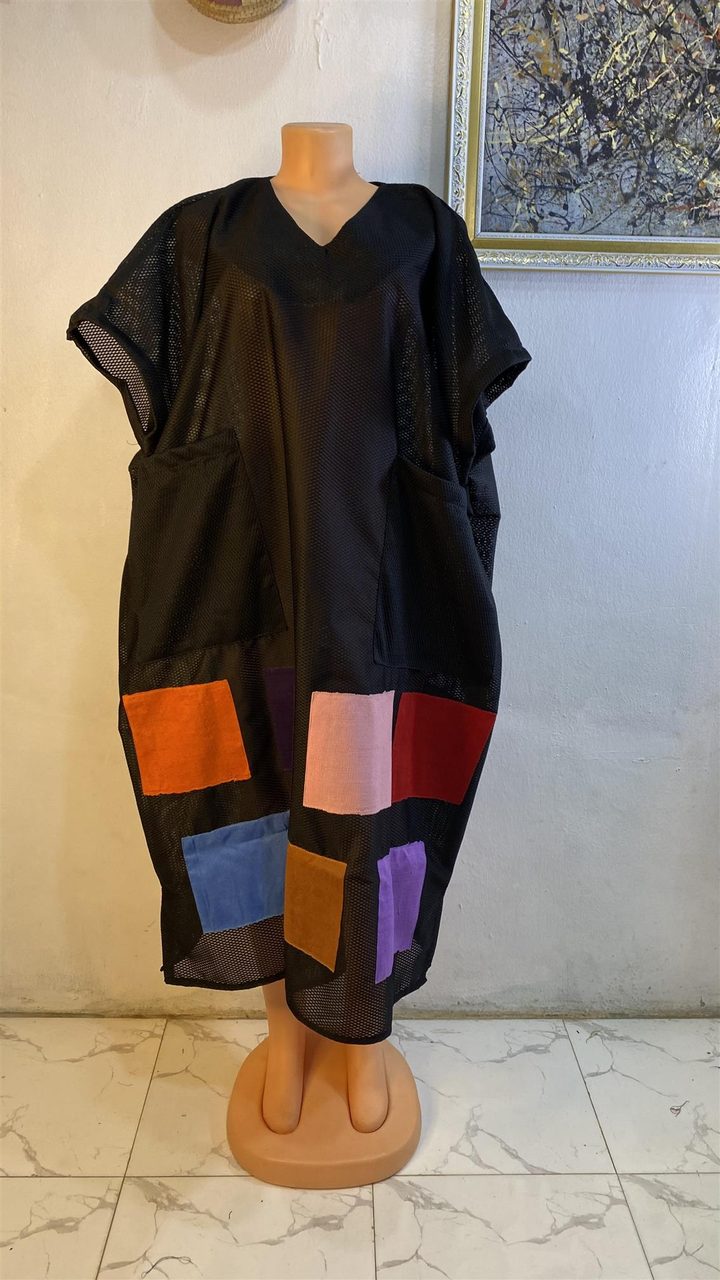 Scuba/ Asooke Gown