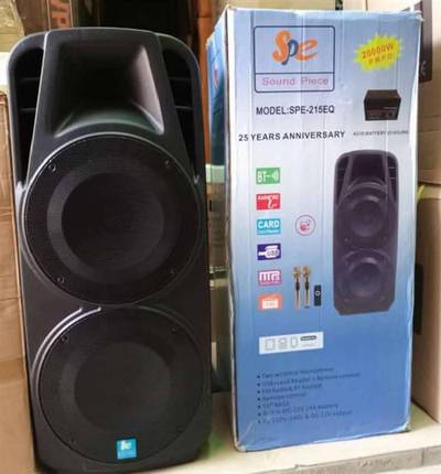 Double pa-system with 2mi usb Bluetooth