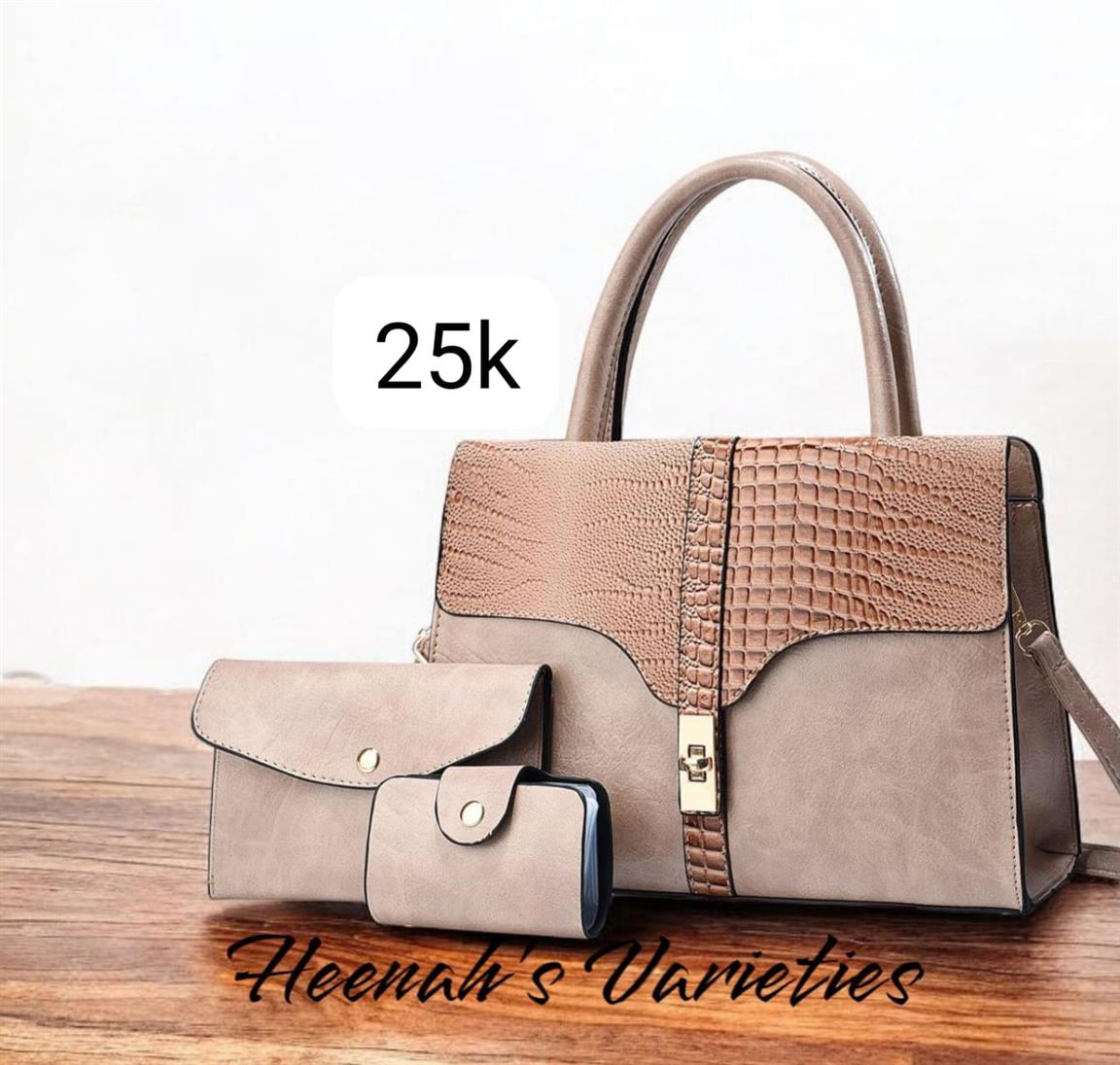 Luxury chic leather bag