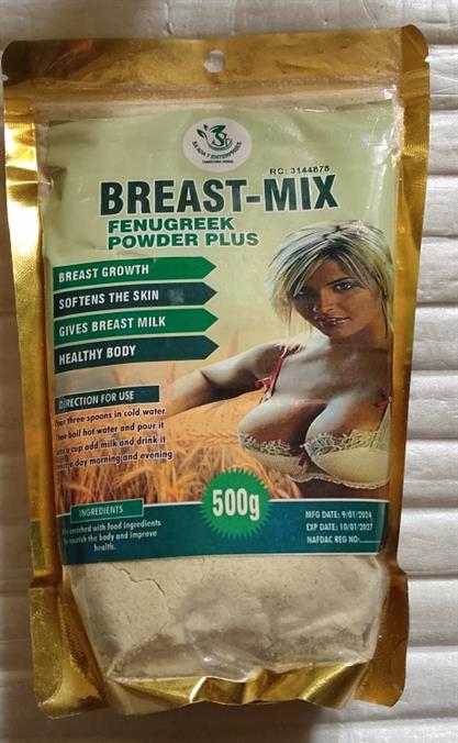 Breast Mix Fenugreek Plus Powder Enlarge