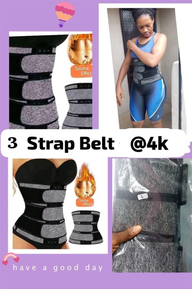 3 strap tummy belt