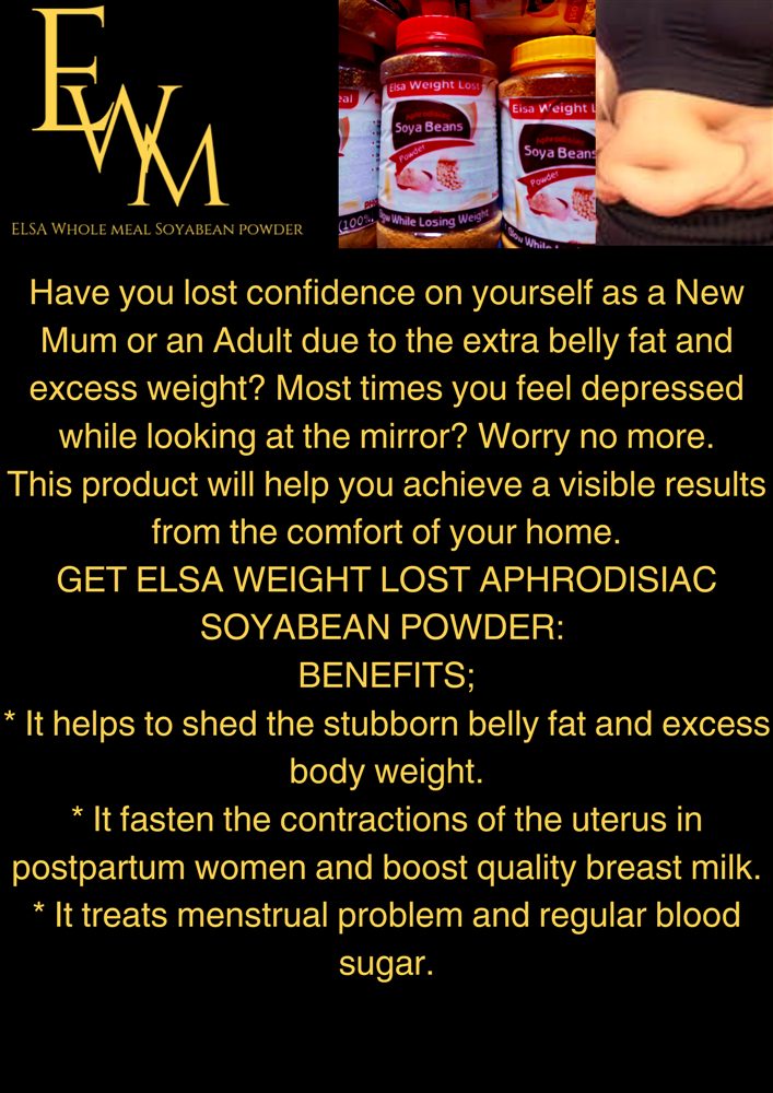 ELSA Weight Lost & Aphrodisiac Soyabean