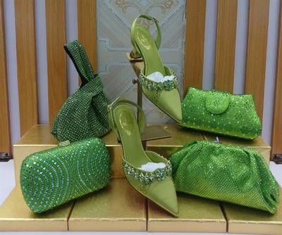 Clutch and heels