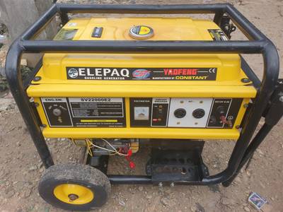 Used 7kva Elepaq generator Copper coil
