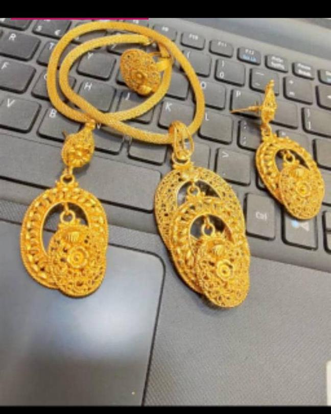 Indian gold plated necklaces