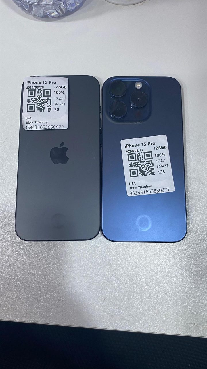 APPLE IPHONE 15 PRO E-SIM USED