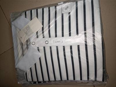 Men simple polo t-shirt with stripes lem