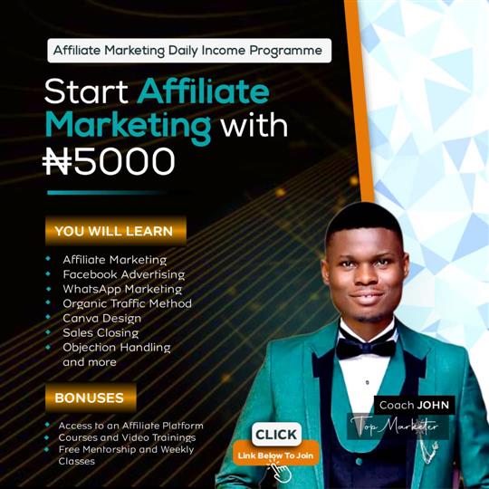 Start affiliate marketing with #5000