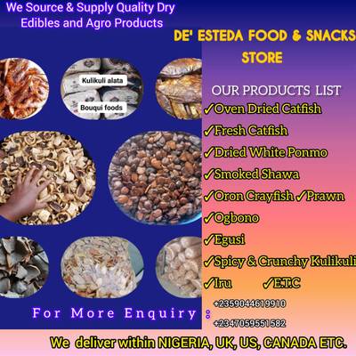 Africa food stuff and Agro Products