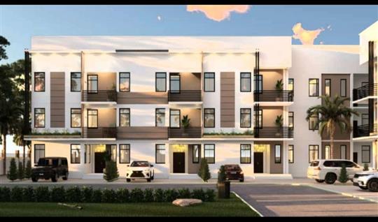 4 bedroom terrace duplex with BQ