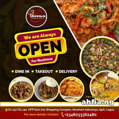 Chop Beta with Chow Now Restaurant