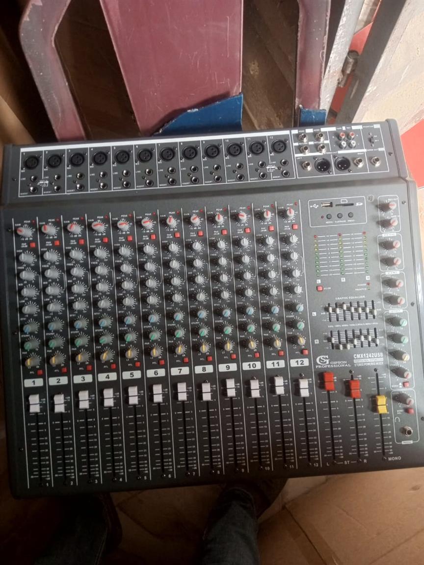 Professional  8,12,16, channels mixer