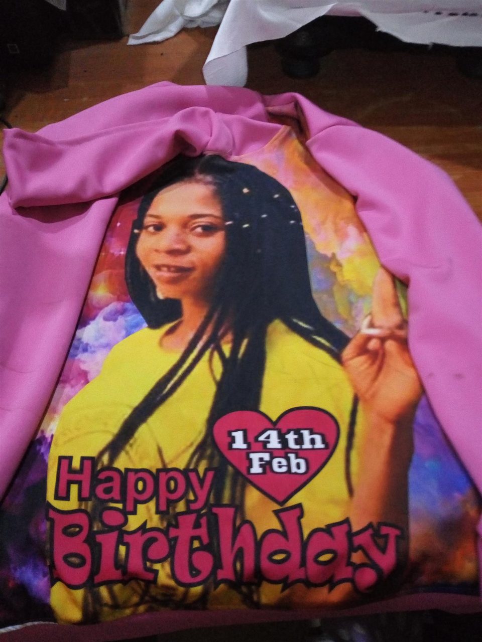 Sublimation hoodie and tee shirt