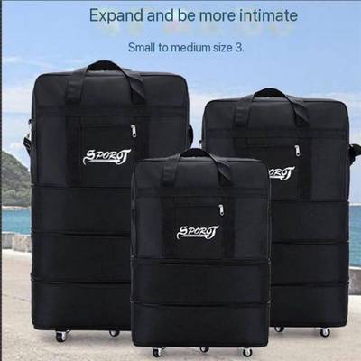 COLLAPSIBLE HIGH QUALITY LEATHER BAG