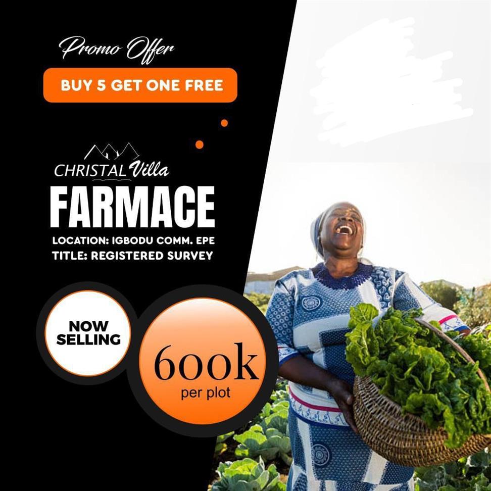 Farm Land Available At Epe