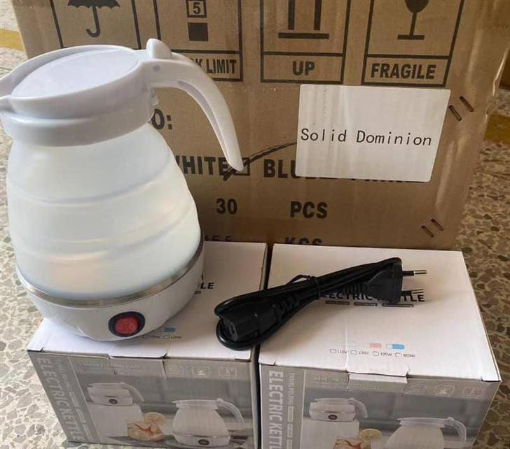 Foldable silicone kettle