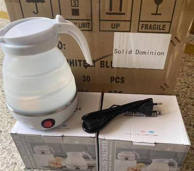 Foldable silicone kettle