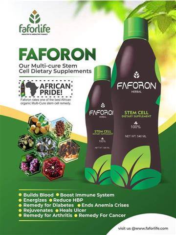 FAFORON STEM CELL DIETARY SUPPLEMENT