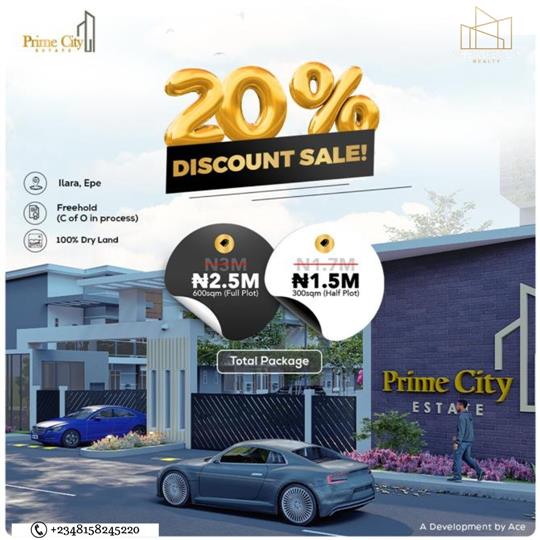 Land for sale in the heart of Lagos