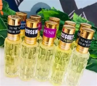 Undiluted oil perfume