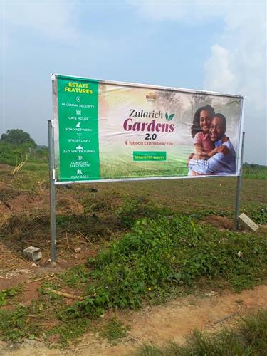 Zularch gardens land epe