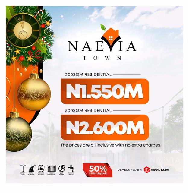 Naevia town epe land Lagos for sale