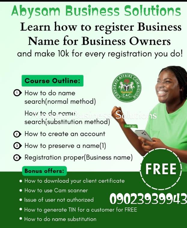 CAC BUSINESS REGISTRATION