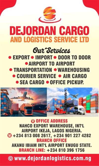 DEJORDAN CARGO AND LOGISTICS SERVICE LTD