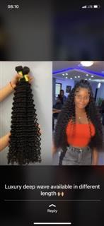 I sell all kinds of hair and boric